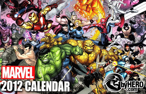 Marvel 2012 Calendar