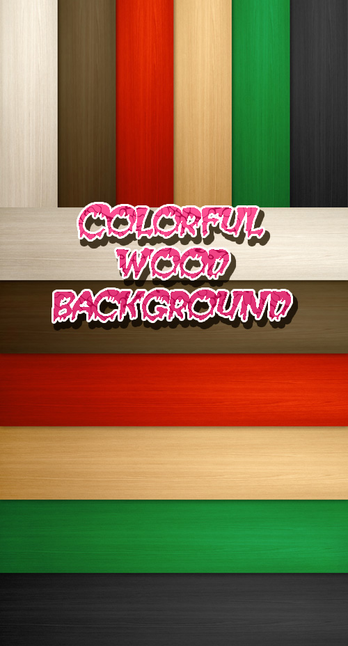 COLORFUL WOOD BACKGROUND