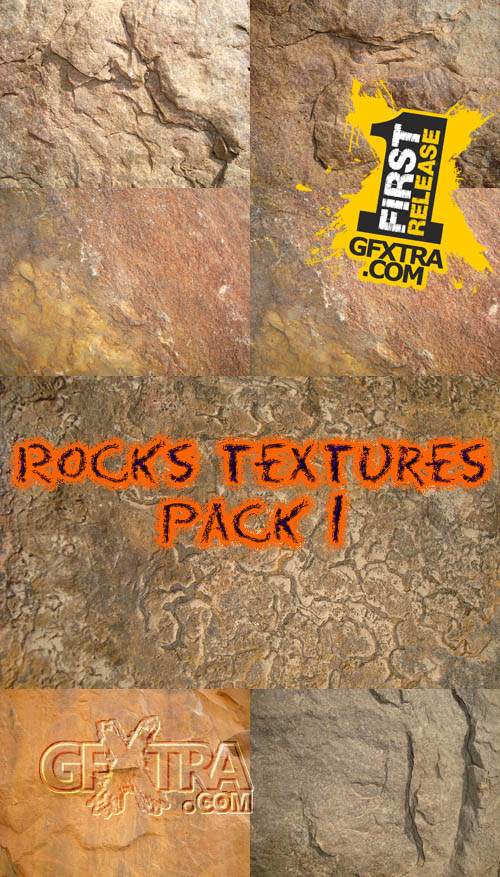 Rocks textures pack 1