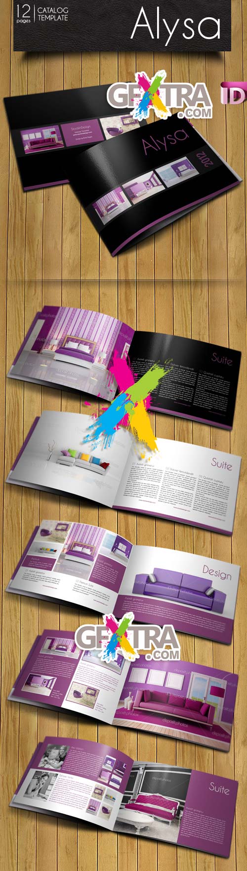 12 Pages Catalog Template INDD - Alysa