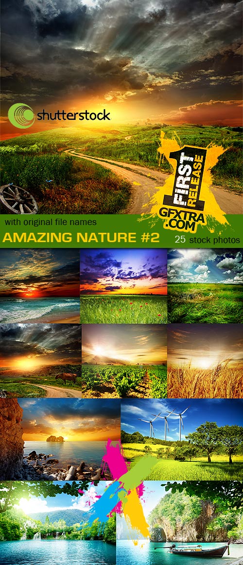 Amazing Nature 2, 25xJPG