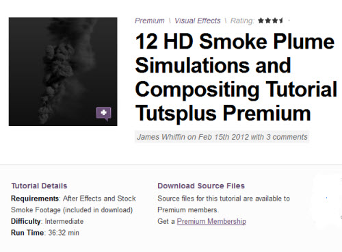 12 HD Smoke Plume Simulations and Compositing Tutorial – Tutsplus Premium