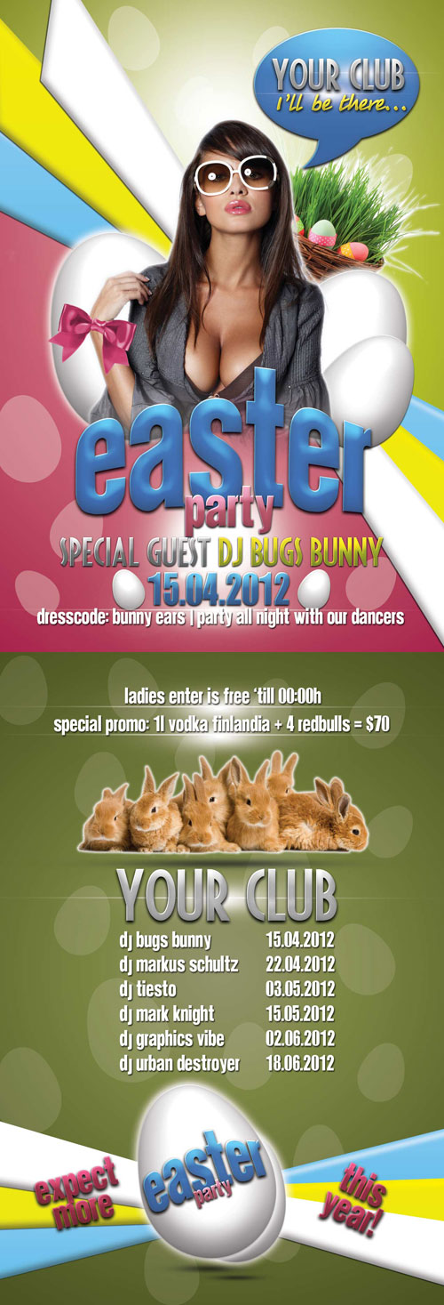 Easter Party Flyer V.1