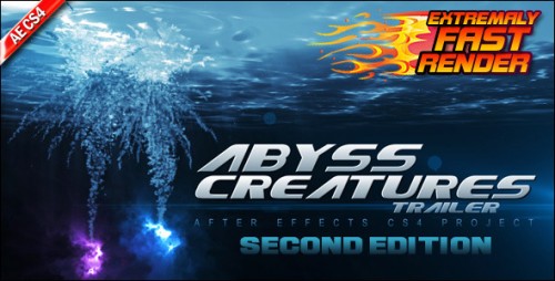 Abyss Creatures Trailer - Projects for After Effects (Videohive)