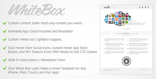ThemeForest - WhiteBox App Landing Page Template - RiP