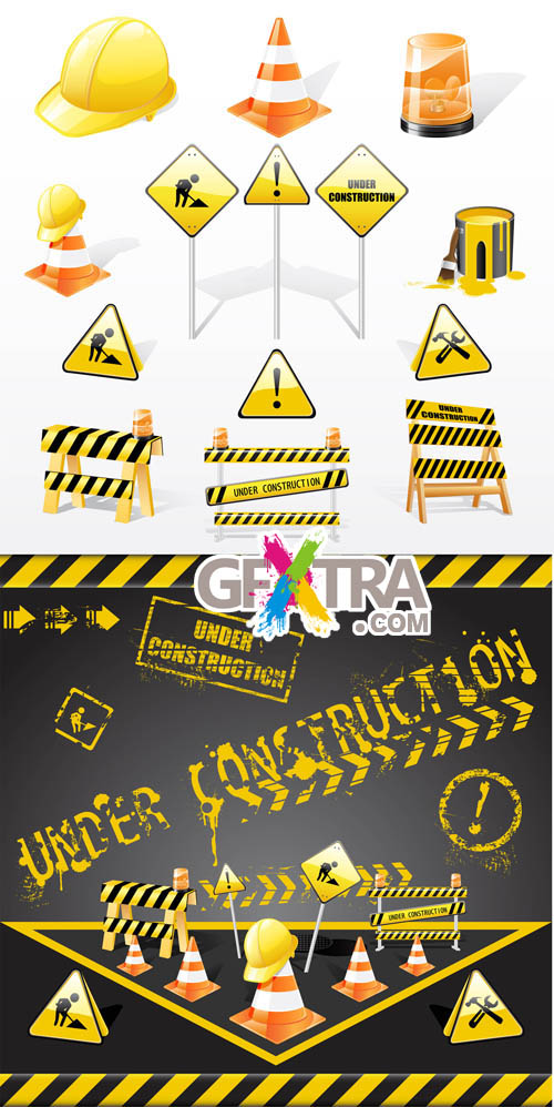Under Construction Vector Pack