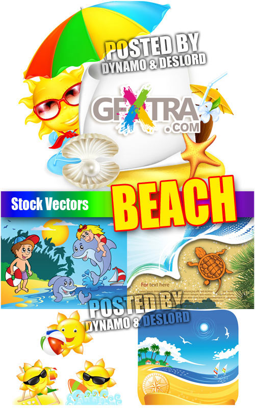 Beach - Stock Vectors