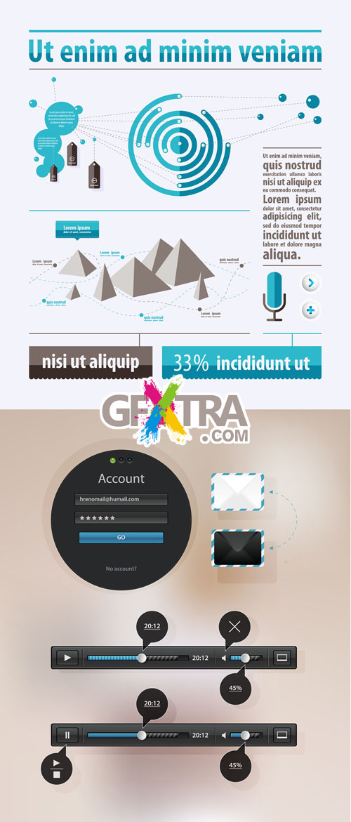 Infographics Vector Pack #17