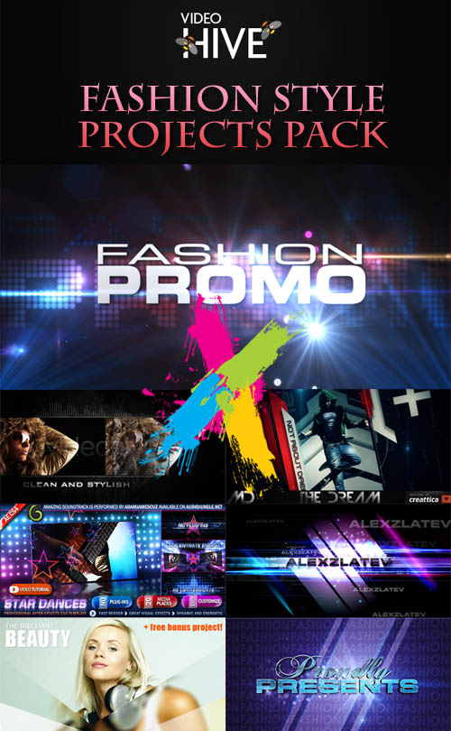 Videohive Projects - Fashion Style Projects Pack 1