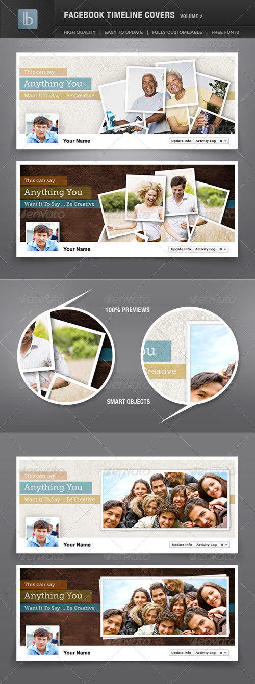 GraphicRiver - Facebook Timeline Covers | Volume 2