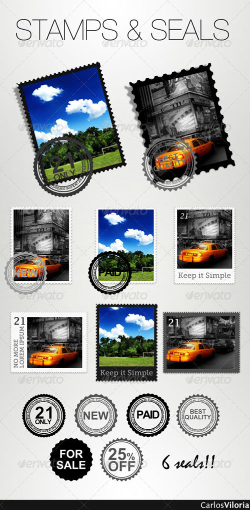 GraphicRiver - Stamps And Seals
