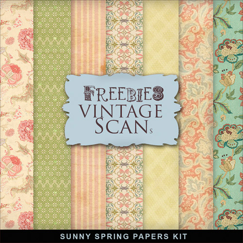 Textures - Sunny Spring - Summer Backgrounds For Creative Design 2012