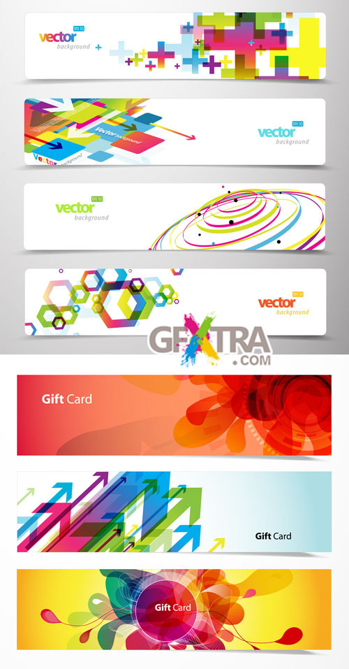 Creative Banners Vector Pack #3