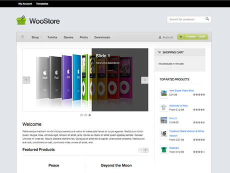 WooThemes - Woostore v1.3.32 for WordPress