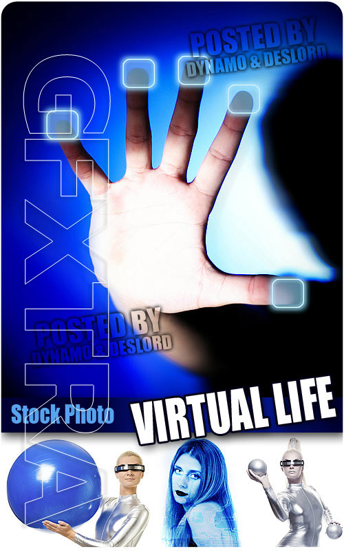Virtual life - UHQ Stock Photo