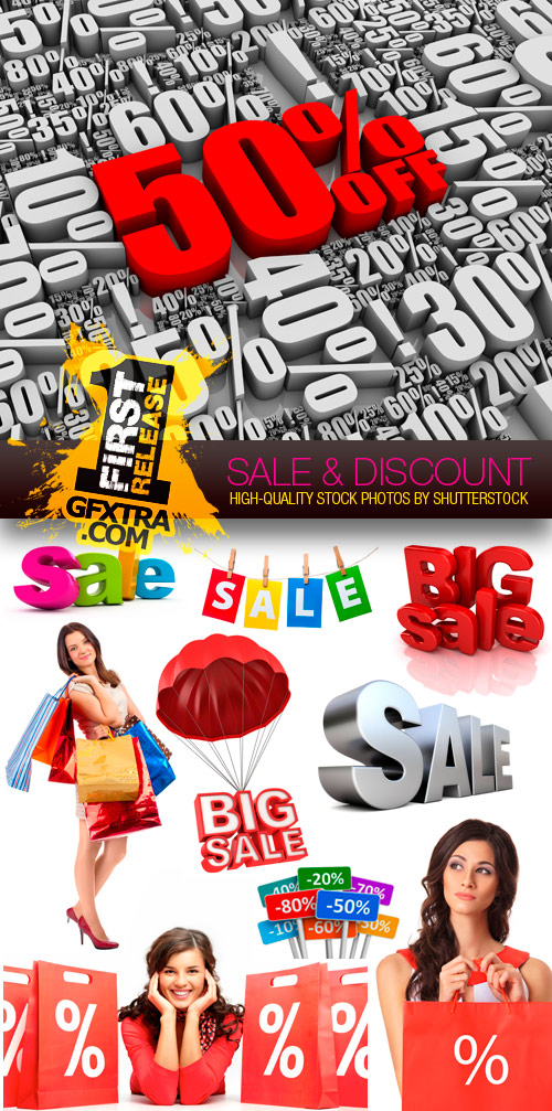 Sale & Discount 23xJPG + 2xEPS