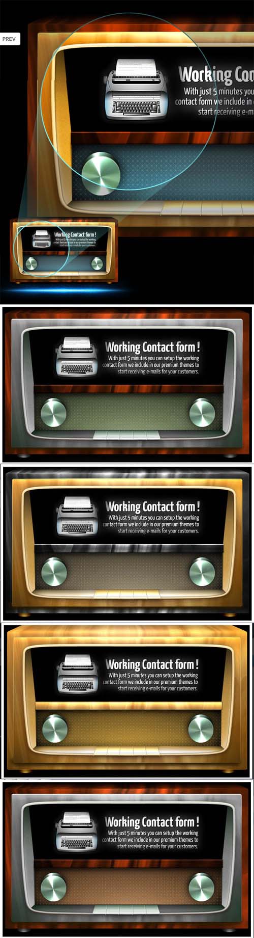 Working Contact Form Radio