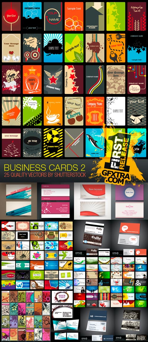 Business Cards 2, 25xEPS