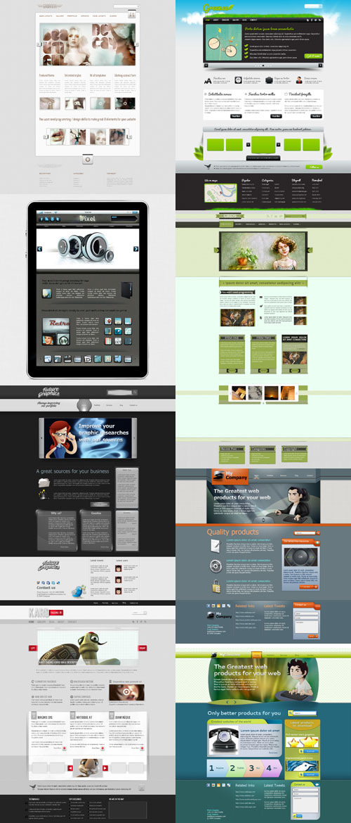 Web Templates SD Pack 5