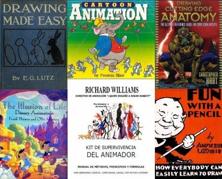 42 Books on Drawing and Animation