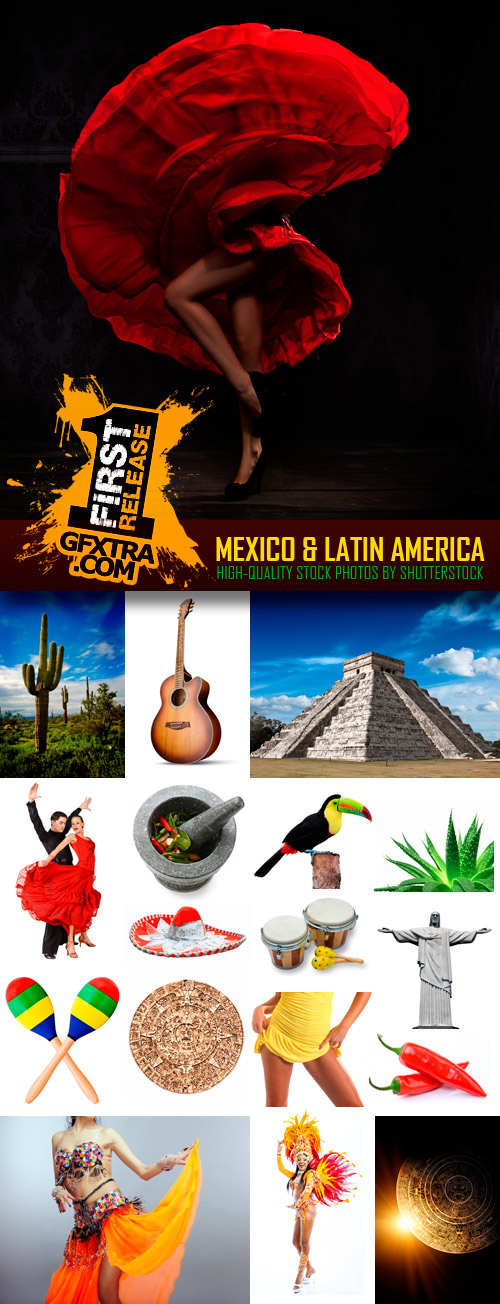 Mexico & Latin America, 25xJPGs