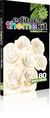 Editor\'s Themekit 80: White Roses