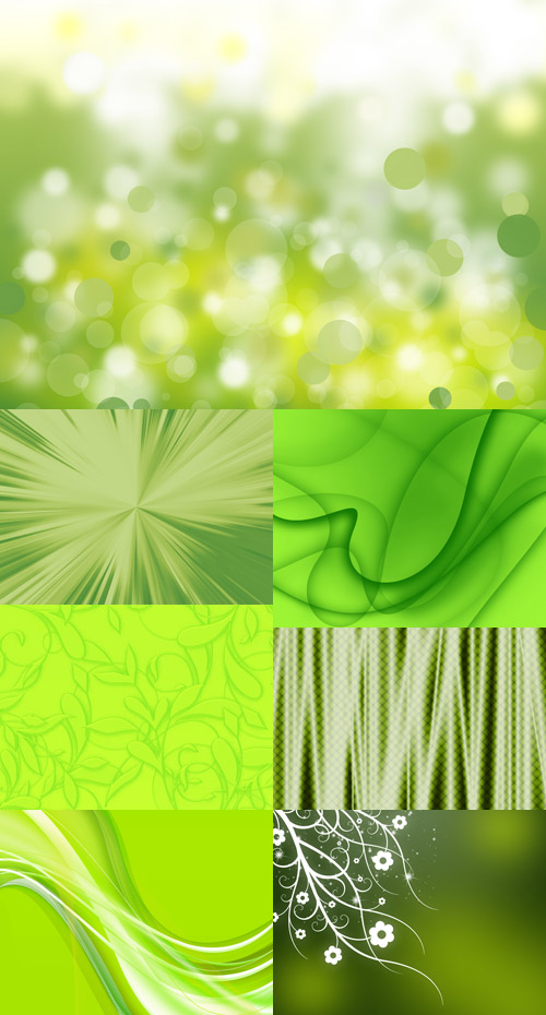 Greenish Decorative Backgrounds