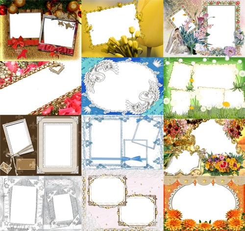 Collection of Spring Photo frames pack 44