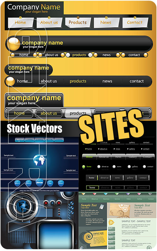 Sites - Stock Vectors