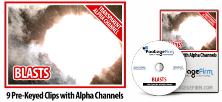 Footage Firm: Blasts, Special Effects with Alpha Channels