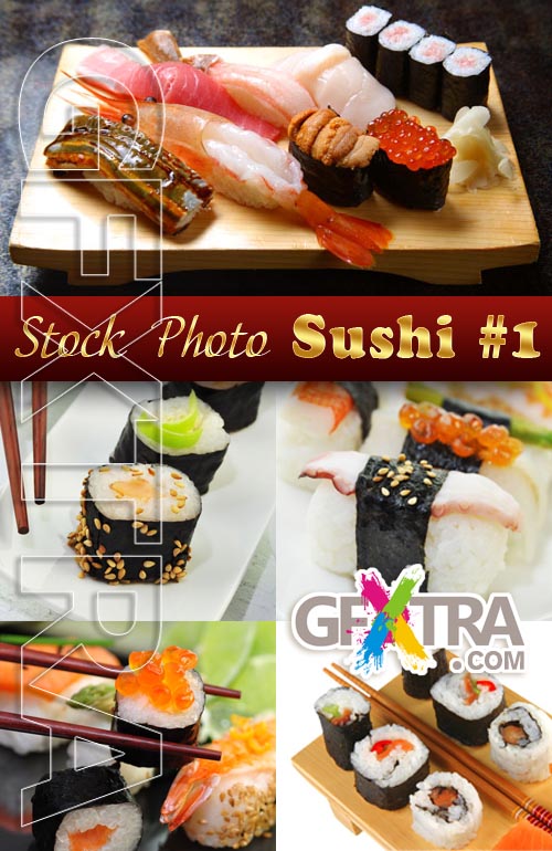 Sushi #1 - Stock Photo
