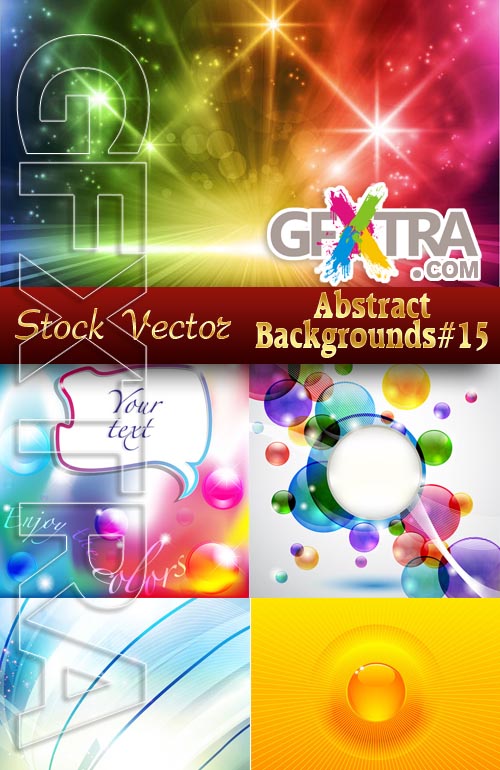 Vector Abstract Backgrounds #15 - Stock Vector