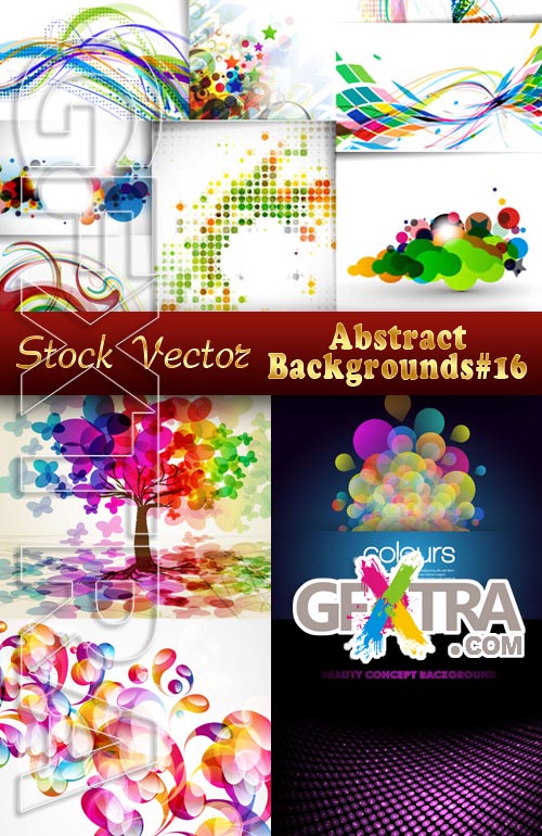 Vector Abstract Backgrounds #16 - Stock Vector