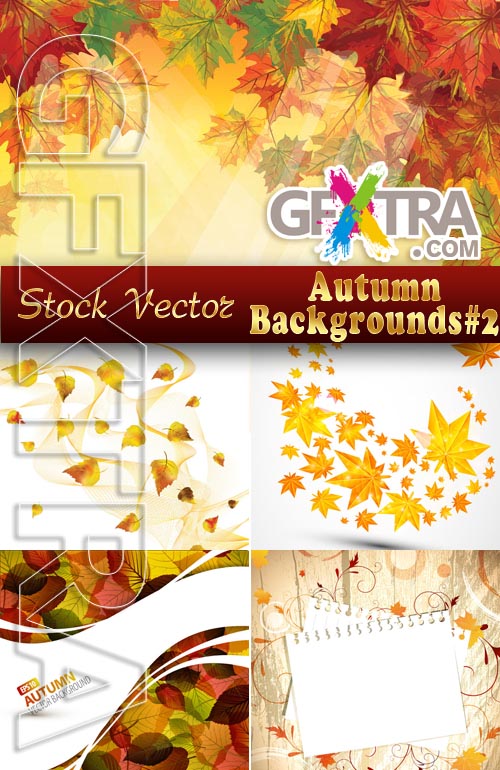 Autumn backgrounds #2 - Stock Vector