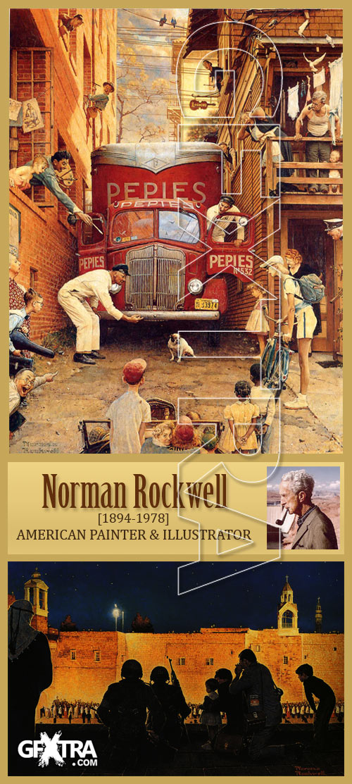 Norman Rockwell [1894-1978] American Painter & Illustrator