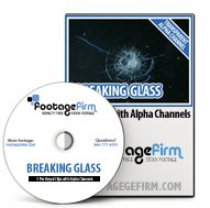 Footage Firm: Breaking Glass, Special Effects with Alpha Channels