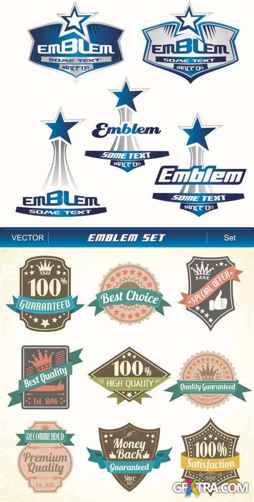 Labels Vector Collection #154