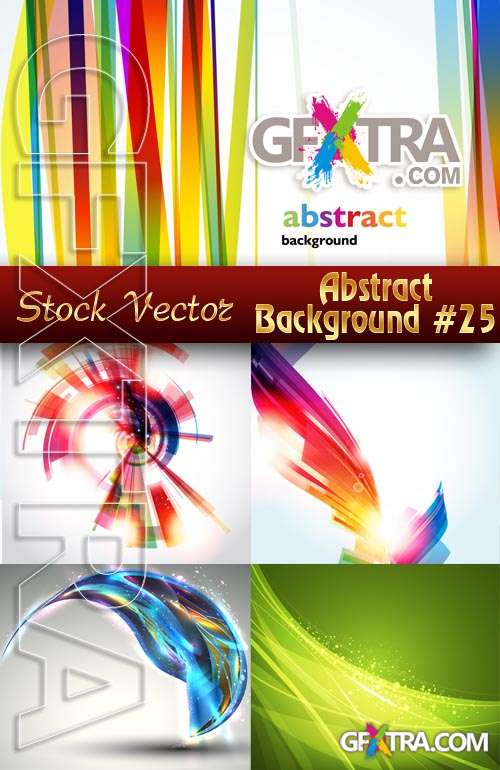 Vector Abstract Backgrounds #25 - Stock Vector