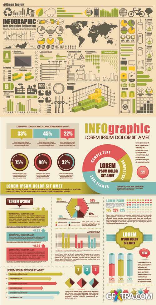 Infographics Vector Pack #215