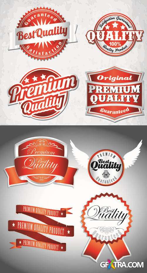 Labels Vector Collection #173