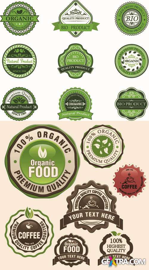 Labels Vector Collection #179