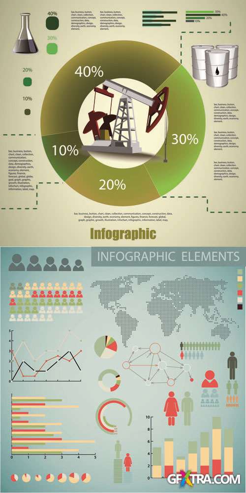 Infographics Vector Pack #239