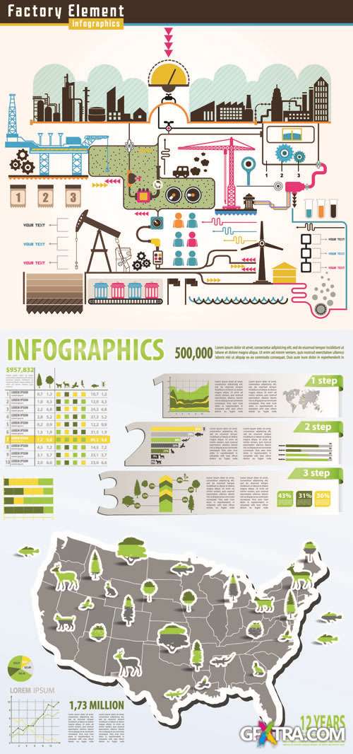 Infographics Vector Pack #256