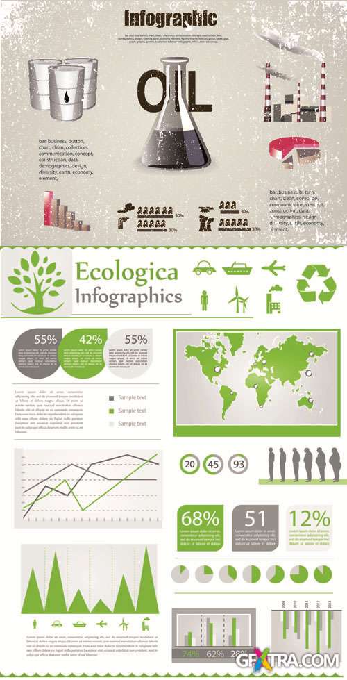 Infographics Vector Pack #257