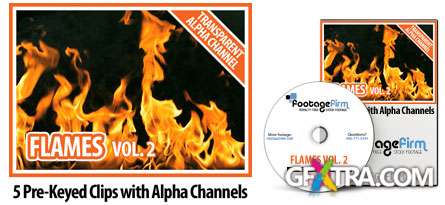 Footage Firm: Flames, Special Effects with Alpha Channels