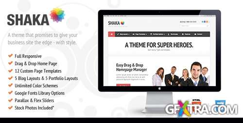 ThemeForest - Shaka v1.2 - Theme For Corporate Superheroes