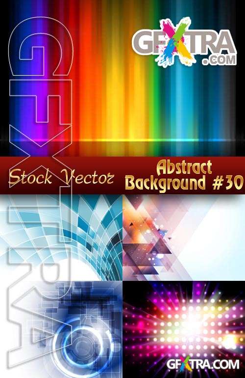 Vector Abstract Backgrounds #30 - Stock Vector