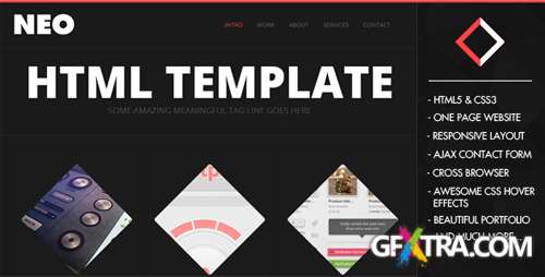 ThemeForest - NeoFolio - One Page Responsive Creative Template - RIP