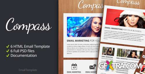 ThemeForest - Compass Email Template - RIP