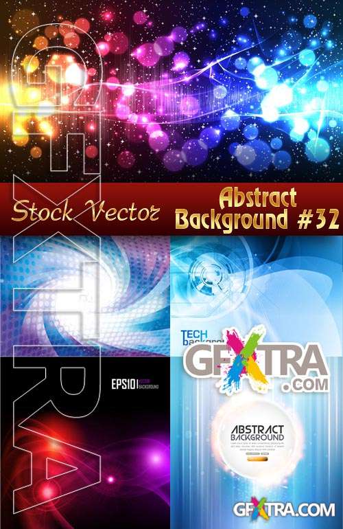 Vector Abstract Backgrounds #32 - Stock Vector